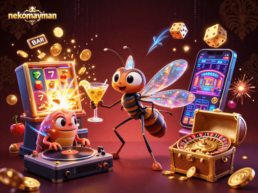 NekoMayMan offers a thrilling jackpot experience with exciting slots and captivating elements.