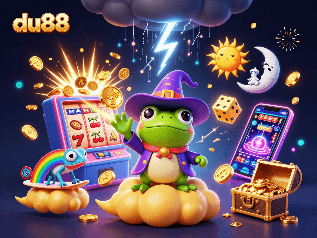 Spin and win at du88 with exciting games and golden treasures overflowing in the casino!