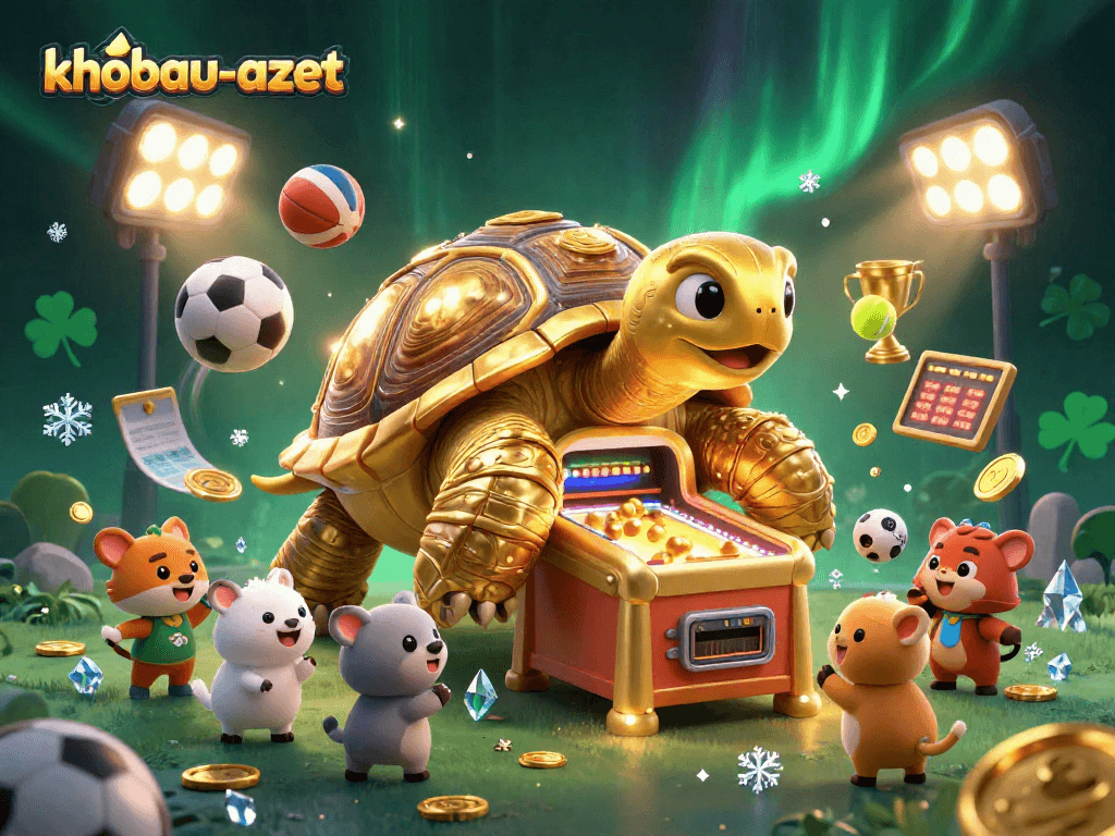 Engage with the exciting khobau-aztec gaming adventure featuring a colossal tortoise pinball!