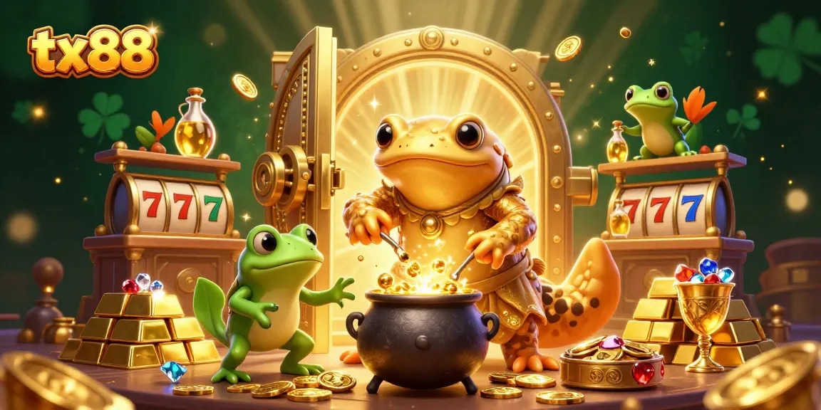 Engage with the tx88 casino adventure as the alchemist transforms metals into riches.