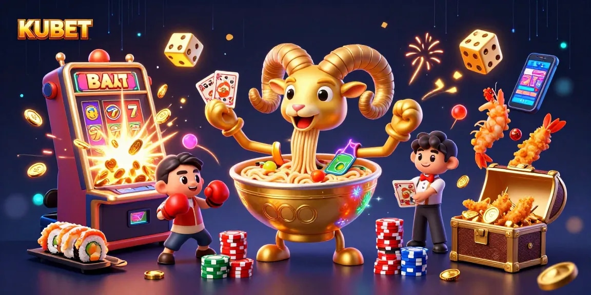KUBET offers thrilling casino excitement with vibrant 3D characters and dynamic game elements.