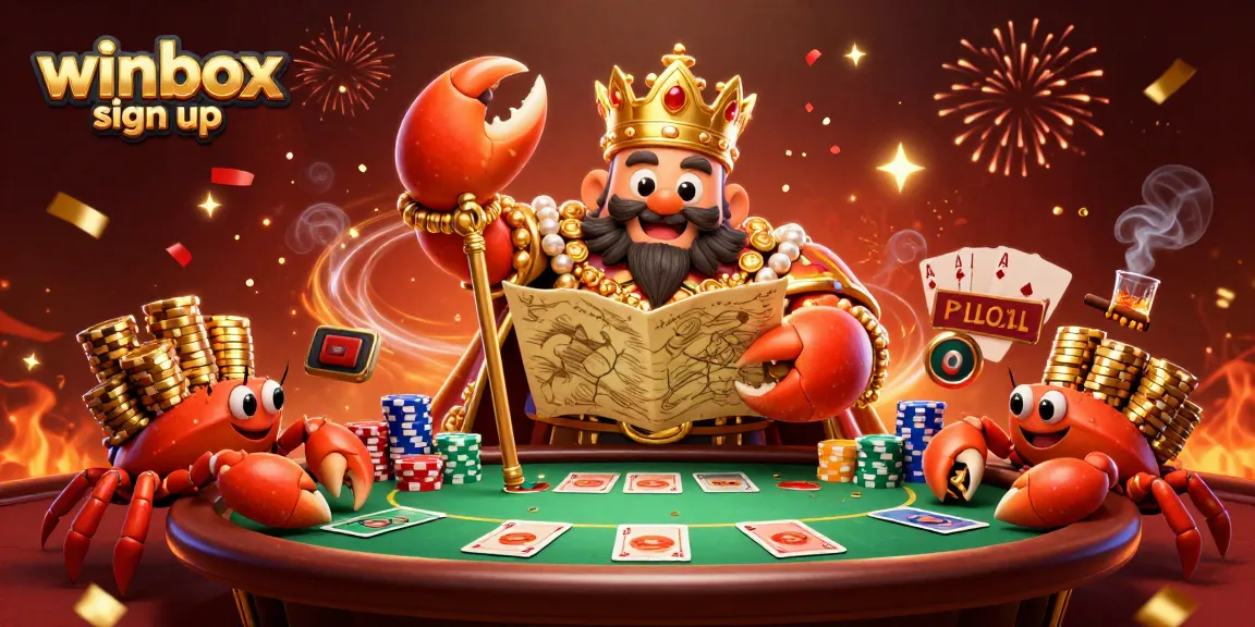 Register using winbox sign up and join the vibrant casino world with exciting poker elements.