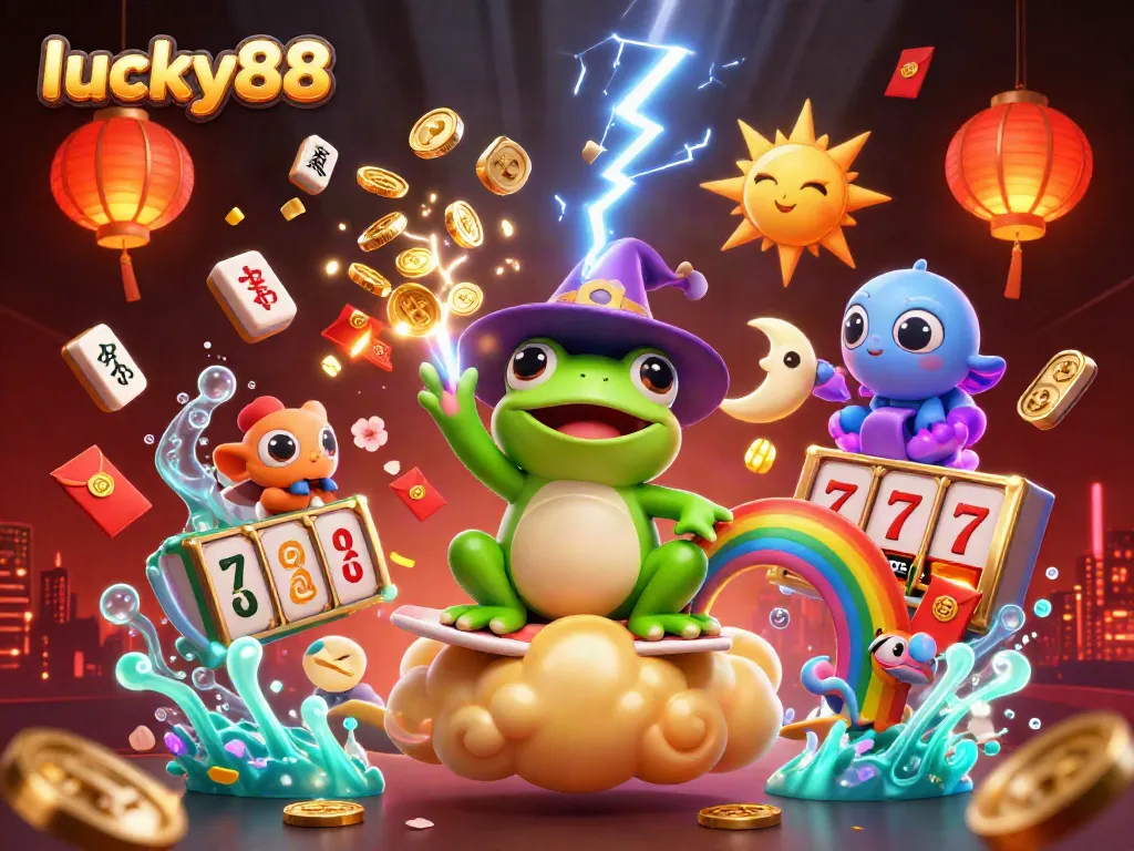 Experience exciting gameplay at lucky88 with vibrant characters and dynamic casino elements!