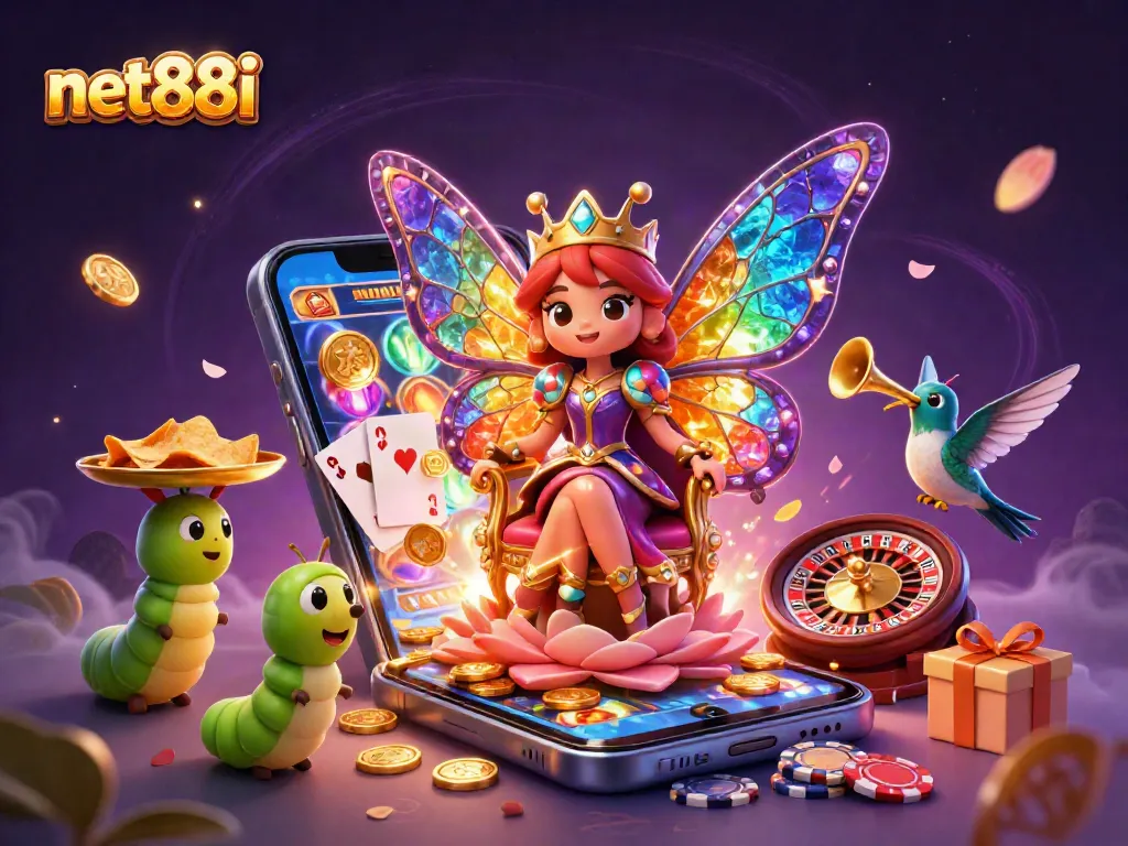 Experience excitement with the net88i slot game showcasing vibrant animations and dynamic characters.