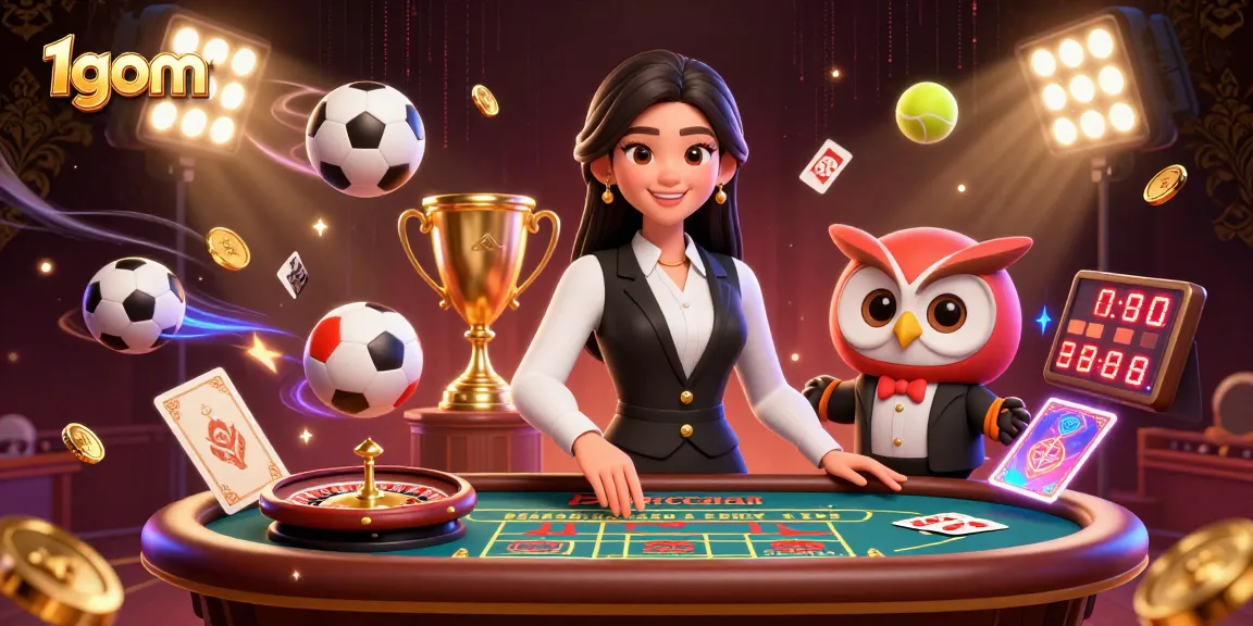 Engage in winning strategies with 1gom's advanced features for sports betting.