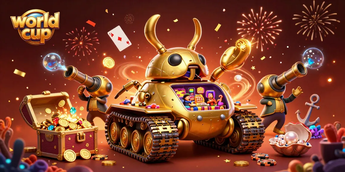 Experience thrilling action in the world cup with a dynamic casino scene featuring vibrant elements.
