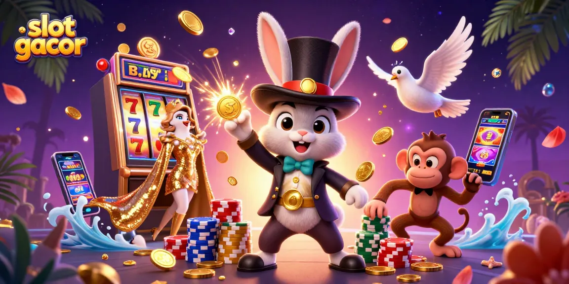 Experience winning excitement at slot gacor with our magical casino scene full of captivating elements.