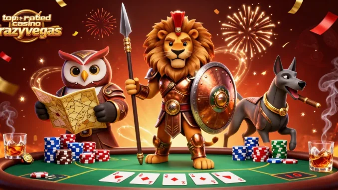Experience the excitement at the top rated online casino crazyvegas with thrilling poker action.