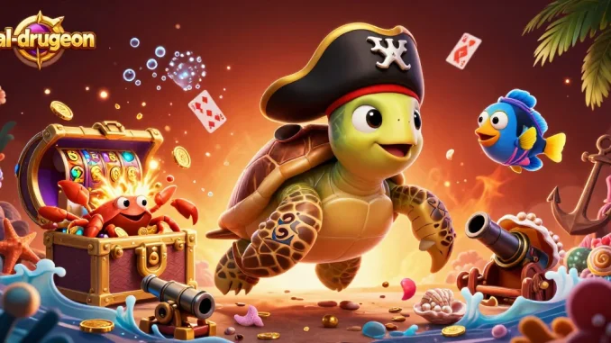 Experience thrilling gameplay with val-drugeon in this vibrant underwater casino adventure.
