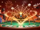 Dhani win showcases an intriguing steampunk spider and an amused fly gentleman amidst vibrant casino elements.